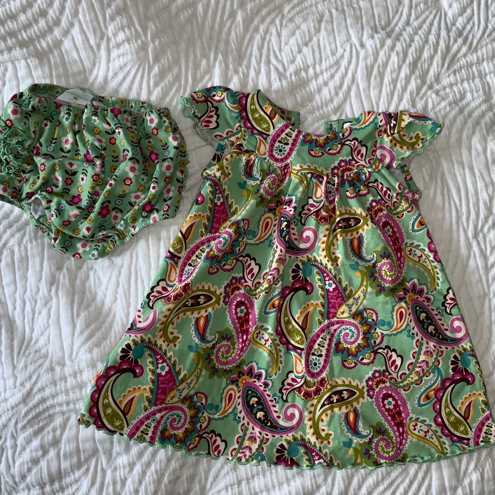 New without tags Vera Bradly paisley outfit